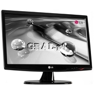 LG 23" LCD W2343T-PF (2ms, czarny) przedstawia grafika.
