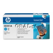 Toner HP CE251A Cyan (7000 str, Color LaserJet CP3525) przedstawia grafika.