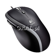 Logitech M500s Corded Mouse przedstawia grafika.