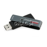 �PenDrive 16GB USB 2.0 Kingston DataTraveler Locker przedstawia grafika.