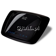 Router Linksys WRT320N Wireless 802.11n przedstawia grafika.