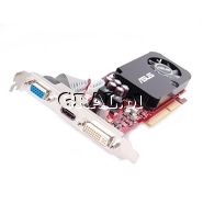 �Radeon HD3450 Asus 512MB DDR2, DVI, HDMI, AGPx8 przedstawia grafika.