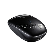 Logitech M555b Bluetooth Mouse przedstawia grafika.