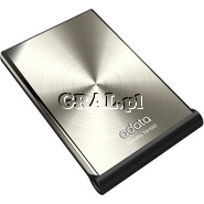 �ADATA 250GB, 2,5", USB 2.0 NH92 Silver przedstawia grafika.
