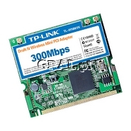 TP-Link TL-WN861N karta sieciowa Mini-PCI Wireless 802.11n przedstawia grafika.