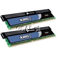 �DDR3 4GB 1600MHz Corsair XMS3 (2x2GB, DualDDR, CL8) przedstawia grafika.