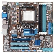 Asus M4A785T-M 785G VGA HD4200 DDR3, SATA2, RAID, GBLAN, FW, mATX, AM3 przedstawia grafika.