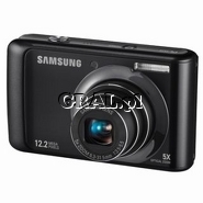 �Aparat cyfrowy Samsung PL55 Czarny przedstawia grafika.