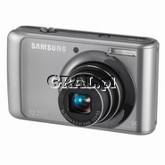�Aparat cyfrowy Samsung PL55 Srebrny przedstawia grafika.