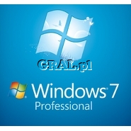 Microsoft Windows 7 Professional 64Bit EN OEM przedstawia grafika.