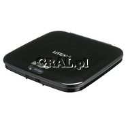�LiteOn eTAU108 Slim USB 2.0 BOX Czarna (zewnetrzna) przedstawia grafika.