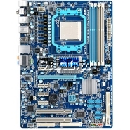 �Gigabyte GA-770T-USB3, AMD 770, DDR3, SATA2, RAID, FW, GBLAN, ATX AM3 przedstawia grafika.