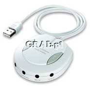 �i-Tec karta dzwiekowa 5.1 USB (zewnetrzna karta dzwiekowa) przedstawia grafika.