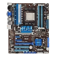 Asus M4A89GTD PRO, AMD890GX, VGA HD4290, DDR3, SATA3, RAID, FW, GBLAN, ATX, AM3 przedstawia grafika.