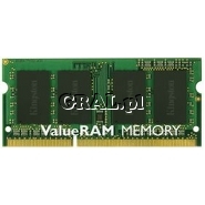 �Kingston 2GB 1333MHz DDR3 Non-ECC CL9 SODIMM przedstawia grafika.