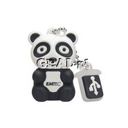 PenDrive 4GB USB 2.0 Emtec Animals Panda przedstawia grafika.