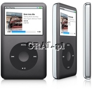 �Apple iPod Classic 5gen 160GB Czarny MC297 przedstawia grafika.