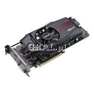 �Radeon HD5850 Asus DirectCU TOP 1024MB GDDR5, HDMI, DVI, PCI-E 765/4500 przedstawia grafika.