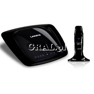 Router Wireless Linksys WKUSB160N-EU (Router WRT160N-EE+ K. sieciowa WUSB600-EU USB) przedstawia grafika.