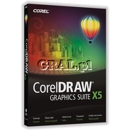 CorelDRAW Graphics Suite X5 PL/CZ BOX przedstawia grafika.
