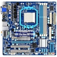 �Gigabyte GA-880GM-UD2H, AMD 880G, VGA, DDR3, SATA2, RAID, GBLAN, mATX, AM3 przedstawia grafika.