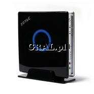 �Zotac ZBOX HD-ID11-E Atom D510(1.66) Nvidia ION HDMI WiFi Czarny Barebone przedstawia grafika.