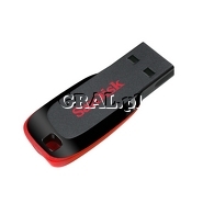 �PenDrive 8GB USB 2.0 SanDisk Cruzer Blade przedstawia grafika.
