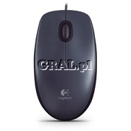 Logitech Mouse M90 USB Black przedstawia grafika.