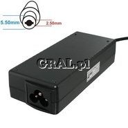 Zasilacz 19V/3.42A 65W wtyczka 5.5x2.5mm (Toshiba) przedstawia grafika.