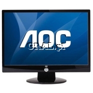 �AOC 19" LCD 917Sw+(5ms, czarny) przedstawia grafika.