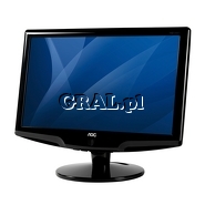 AOC 18.5" LCD 931Sn (5ms, czarny) przedstawia grafika.