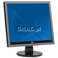 �AOC 19" LCD 919Va2+ (5ms, DVI, 4:3, czarny) przedstawia grafika.