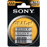 Baterie Sony Ultra 4szt. AAA LR03 przedstawia grafika.