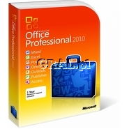 �Microsoft Office 2010  Professional Edition PL BOX 1-user przedstawia grafika.