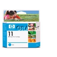 Wklad drukujacy HP No 11 Cyan C4836AE przedstawia grafika.