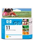 Wklad drukujacy HP No 11 Yellow C4838AE przedstawia grafika.