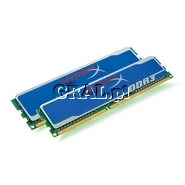 DDR3 4GB 1600MHz Kingston HyperX Blu XMP (2x2GB, DualDDR, CL9) przedstawia grafika.