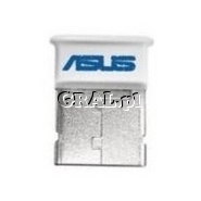 �Asus USB-BT211 Bluetooth 2.1 USB Bialy przedstawia grafika.