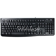 Logitech Keyboard K120 for Business przedstawia grafika.