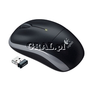 Logitech M195 Wireless USB (Nano) Black przedstawia grafika.
