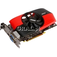 Radeon HD6850 MSI 1024MB GDDR5, DP, HDMI, 2xDVI, PCI-E przedstawia grafika.