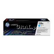 Toner HP 128A CE321A Cyan (1300 str) przedstawia grafika.