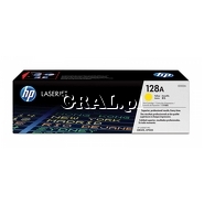 Toner HP 128A CE322A Yellow (1300 str) przedstawia grafika.