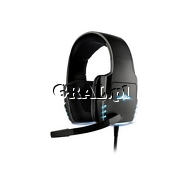 Sluchawki Razer Banshee StarCraft 2 Headset przedstawia grafika.
