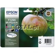Wklad Epson MultiPack C/M/Y/K T1295 przedstawia grafika.