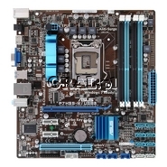 �ASUS P7H55-M/USB3, H55, DDR3, SATA3, USB 3.0, GBLAN, mATX, LGA 1156 przedstawia grafika.