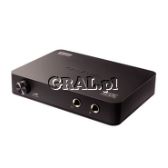 Creative Sound Blaster X-Fi HD USB przedstawia grafika.