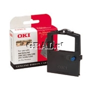 Tasma OKI MicroLine Czarna (ML380/385/390/391/3390/3391) przedstawia grafika.
