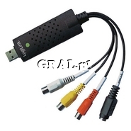 Grabber Audio/Video LogiLink USB2.0 przedstawia grafika.