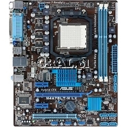 �Asus M4A78LT-M LX AMD 760G, DDR3, SATA2, RAID, GBLAN, mATX, AM3 przedstawia grafika.